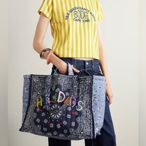 CALL IT BY YOUR NAME cabals maxi embroidered bag